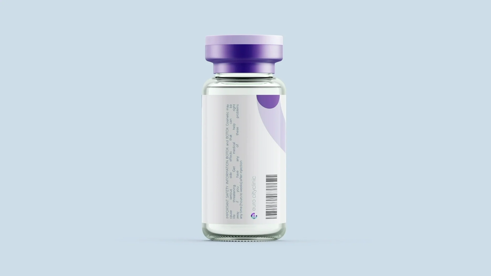 Фирменный флакон Euro cityclinic