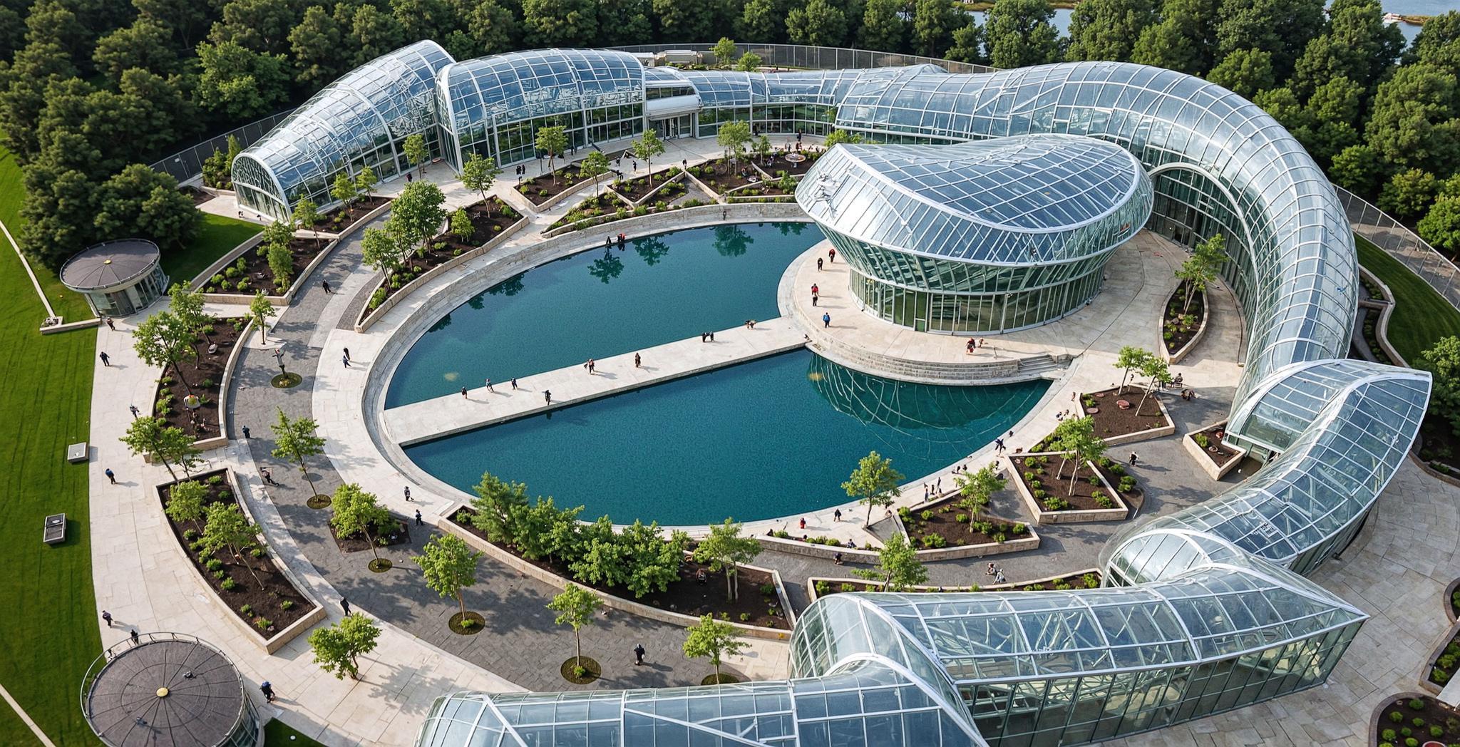Архитектурная концепция парка MonkeyTown